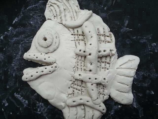 幼儿陶艺作品：孩子的世界