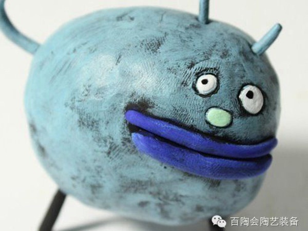 陶艺学生作品：儿童萌宠