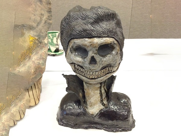 美国少儿陶艺作品：人物幻想